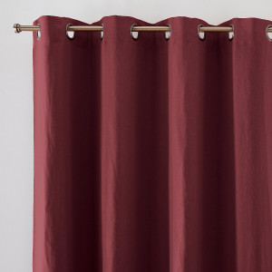 Λινό ριντό συσκότισης με καψούλια 180x135 cm