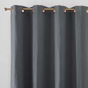 Λινό ριντό συσκότισης με καψούλια 220x135 cm