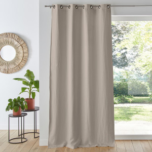 Λινό ριντό συσκότισης με καψούλια 180x135 cm
