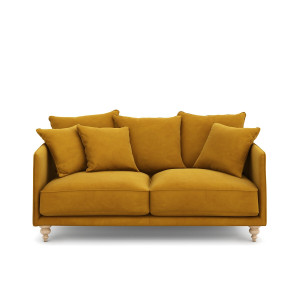 Καναπές-κρεβάτι από βελούδο Μ105xΠ178xΥ93cm