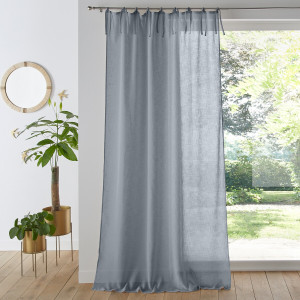 Κουρτίνα με φιογκάκια 350x140 cm