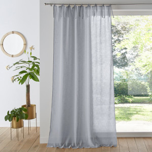 Κουρτίνα με φιογκάκια 350x140 cm