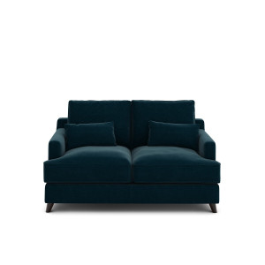 Καναπές από βελούδο Μ100xΠ150xΥ83cm