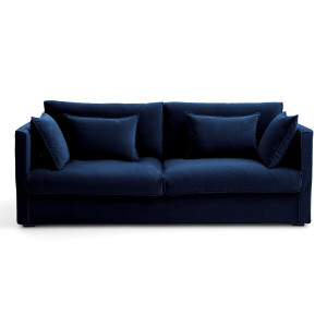 Καναπές από βελούδο Μ102xΠ170xΥ87cm