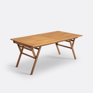 Τραπέζι κήπου με προέκταση Μ100xΠ180xΥ75cm