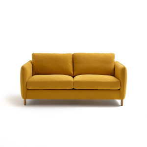 Καναπές από βαμβάκι και λινό 2 Μ95xΠ165xΥ86cm