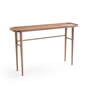 Κονσόλα από μασίφ ξύλο καρυδιάς Μ35xΠ125xΥ78cm