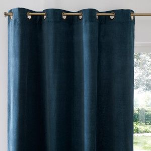 Κουρτίνα από βελούδο με καψούλια 180x135 cm