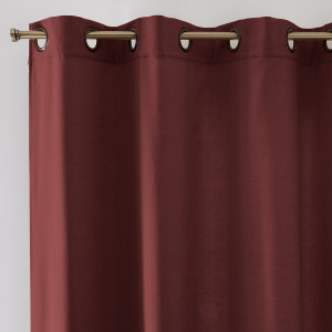 Κουρτίνα από βελούδο με καψούλια 180x135 cm