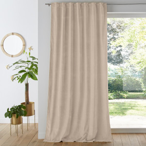 Βελούδινη κουρτίνα με κρυφές θηλιές 180x135 cm