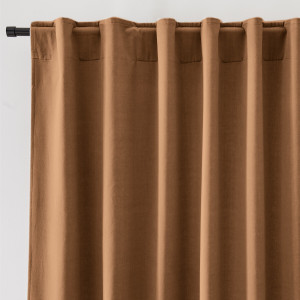 Βελούδινη κουρτίνα με κρυφές θηλιές 180x135 cm