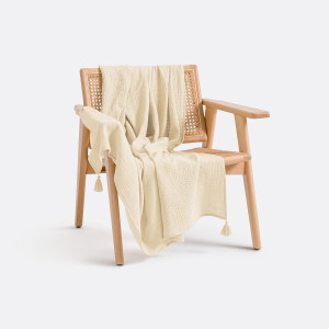 Ριχτάρι από βαμβακερή γάζα One size Μ140xΠ170cm
