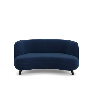 Καναπές XS με βελούδινη ταπετσαρία Rosebury Μ93xΠ160xΥ75cm