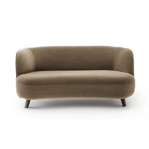 Καναπές XS με βελούδινη ταπετσαρία Rosebury Μ93xΠ160xΥ75cm