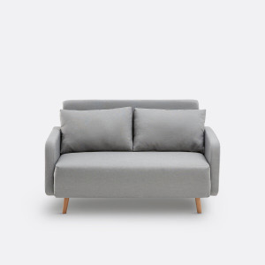 Καναπές κρεβάτι 2 θέσεων Μ90xΠ139xΥ81cm