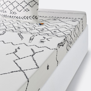 Βαμβακερό σεντόνι με λάστιχο 90x190 cm