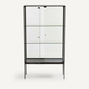 Βιτρίνα με 2 πόρτες Μ30xΠ87xΥ160cm