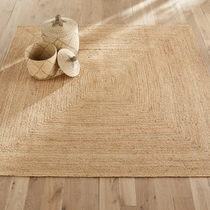 Χαλί διαδρόμου από γιούτα Hempy One size Μ250xΠ250cm