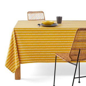 Εμπριμέ αδιάβροχο τραπεζομάντηλο IRUN 150x150 cm