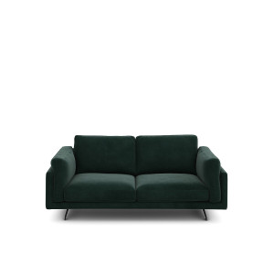 Διθέσιος καναπές από βελούδο Μ99xΠ188xΥ82cm