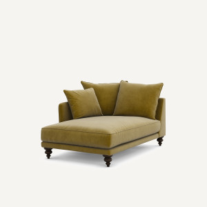 Ανάκλιντρο από βελούδο Μ150xΠ105xΥ93cm