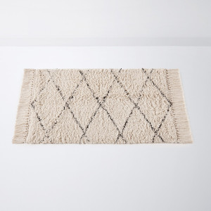 Πατάκι μπάνιου σε στυλ berber 50x80 cm Μ50xΠ80cm