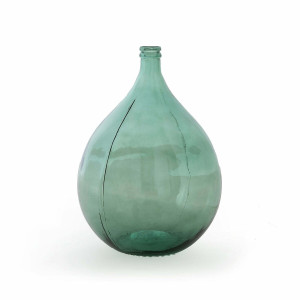 Γυάλινο βάζο σε στυλ νταμιτζάνας Μ39xΠ39xΥ56cm