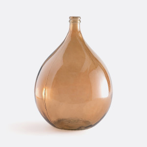 Γυάλινο βάζο σε στυλ νταμιτζάνας Μ39xΠ39xΥ56cm