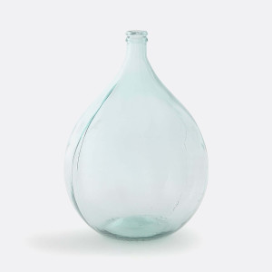 Γυάλινο βάζο σε στυλ νταμιτζάνας Μ39xΠ39xΥ56cm