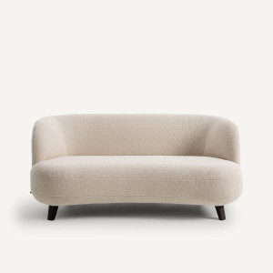 Καναπές Rosebury XS με μπουκλέ ταπετσαρία Μ93xΠ160xΥ75cm