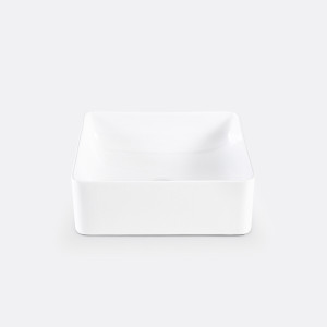 Τετράγωνος κεραμικός νιπτήρας Μ36xΠ36xΥ13cm