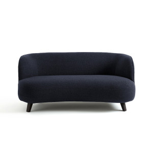 Καναπές XS με μπουκλέ ταπετσαρία Μ93xΠ160xΥ75cm