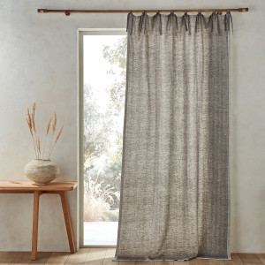 Ριντό από λινό σαμπρέ ύφασμα 140x220 cm