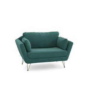 Πολυθρόνα XL από βελούδο Μ87xΠ139xΥ89cm