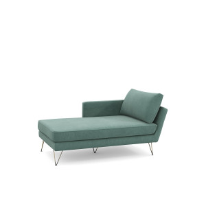 Ανάκλιντρο από βελούδο Μ166xΠ96xΥ86cm