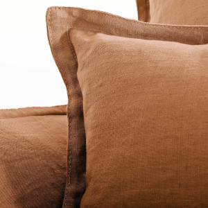 Κάλυμμα για πολυθρόνα από λινό One size Μ91xΠ88xΥ90cm