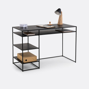 Μεταλλικό γραφείο Μ50xΠ120xΥ75cm