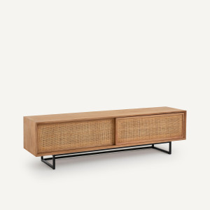 Έπιπλο τηλεόρασης από ξύλο teak Μ40xΠ180xΥ50cm