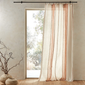 Λινή κουρτίνα 140x350 cm