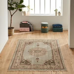 Βαμβακερό χαλί vintage 160x230 cm Μ230xΠ160cm