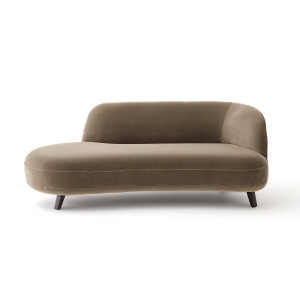 Ανάκλιντρο από βελούδο Μ99xΠ190xΥ75cm