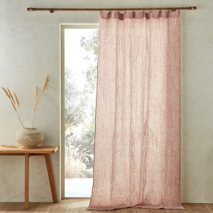 Κουρτίνα από βαμβάκι λινό 140x320 cm
