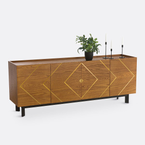 Μπουφές με 4 πόρτες Π200xΥ78cm
