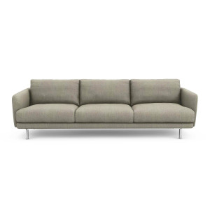 Καναπές με τουίντ ταπετσαρία Μ101xΠ221xΥ76cm