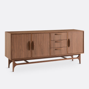 Μπουφές από ξύλο καρυδιάς Μ44xΠ180xΥ79cm