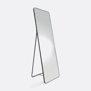 Μεταλλικός καθρέφτης με πόδι Μ2xΠ50xΥ150cm