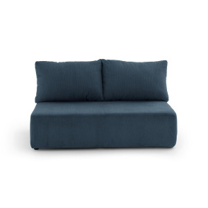 Καναπές από κοτλέ βελούδο Μ88xΠ140xΥ67cm