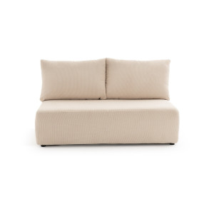Καναπές από κοτλέ βελούδο Μ88xΠ140xΥ67cm