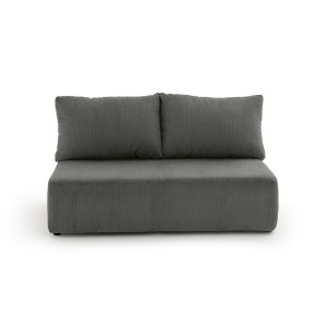 Καναπές από κοτλέ βελούδο Μ88xΠ140xΥ67cm
