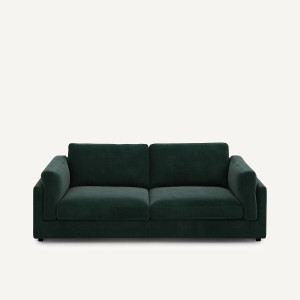 Πτυσσόμενος καναπές από βελούδο Μ99xΠ213xΥ89cm